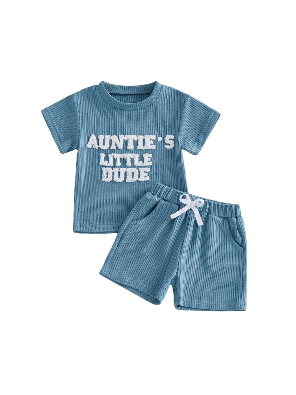 Kids Loungewear Set Boys Short-sleeve Top And Shorts Two-piece Set