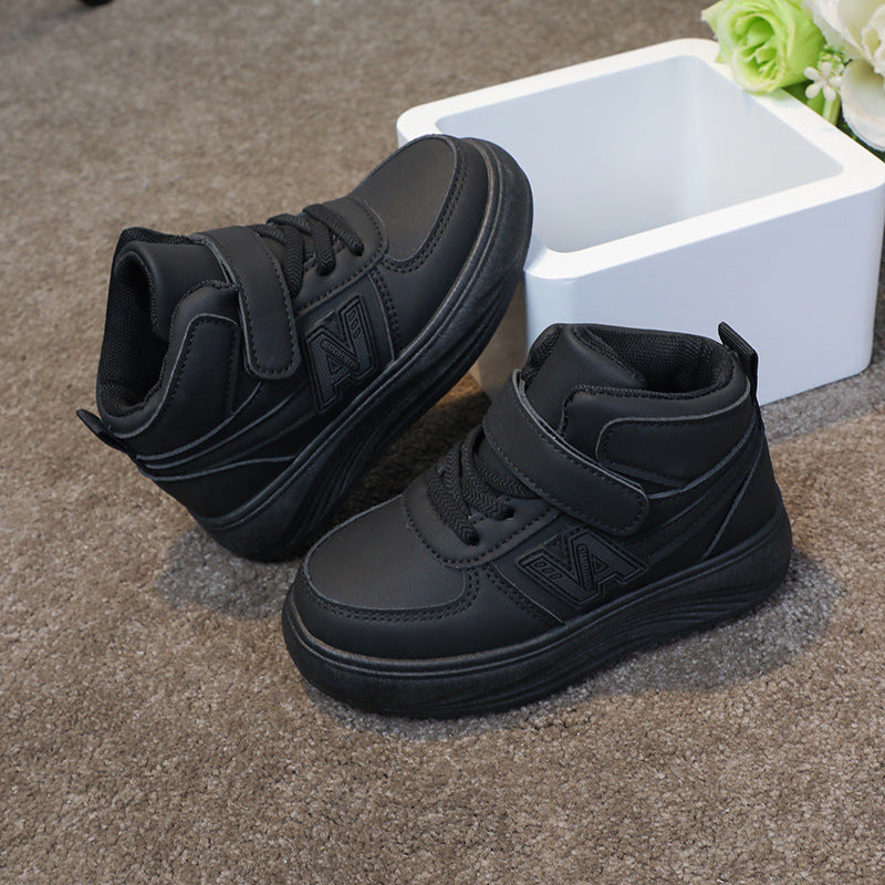 Barnesko - Hvit Høy Sneakers