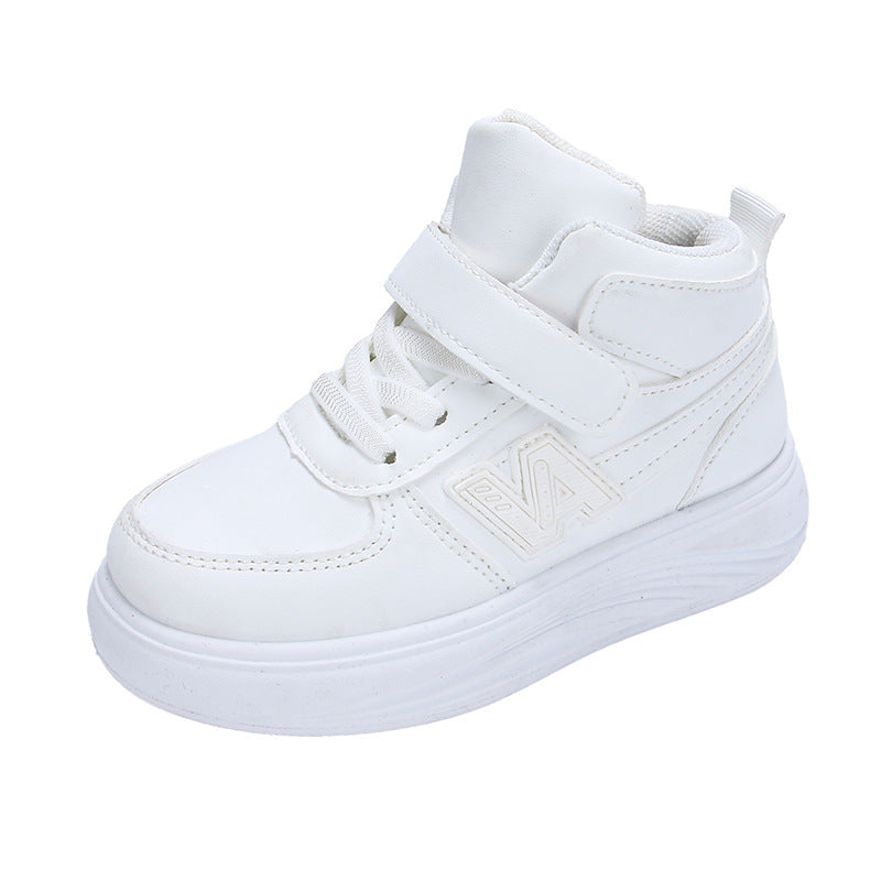 Barnesko - Hvit Høy Sneakers