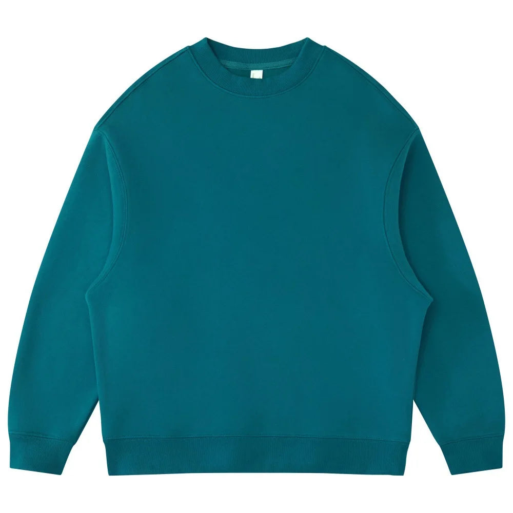 Custom Logo Luxury 100%Cotton Solid Color 16 Colors Soft Skin Friendly Oversize Casual Kids Clothes Wholesale