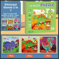 Advanced Book Style Magnetic Puzzle Three in One Early Education Gift for Boys And Girls Kindergarten Intelligence Toys Gifts