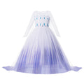 Kids Birthday Party Princess Costume Dress Luxury Sequins Mesh Gradient Elsa Ball Gowns Carnival Cosplay Clothing Girls Outfits