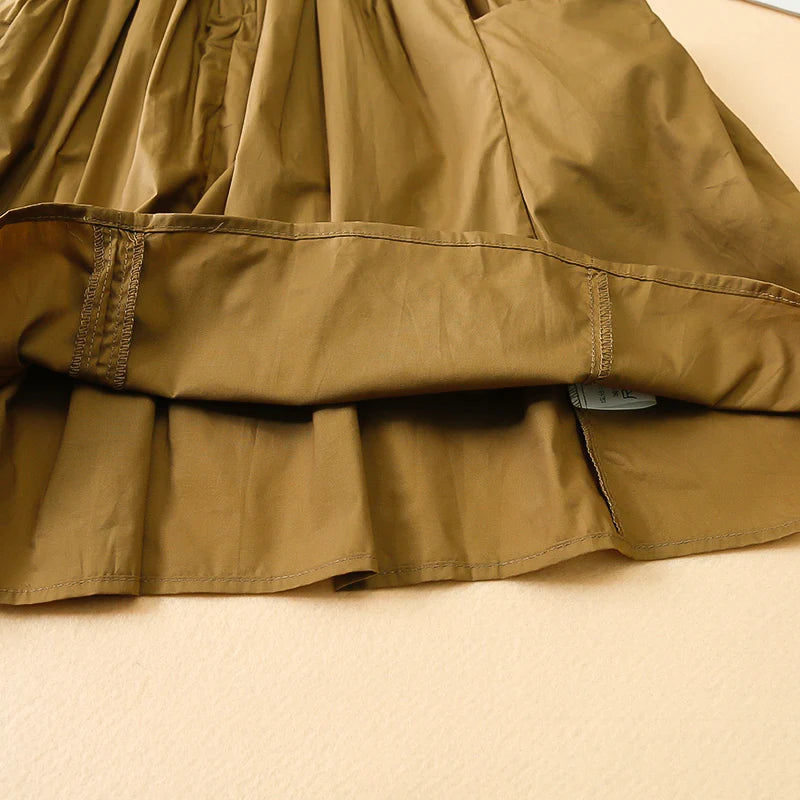 Fashion Girls Cotton Large Skirt Fairy Dress Summer Children's Clothing Kids Sleeveless Korean style Sweet Cool Princess dresses