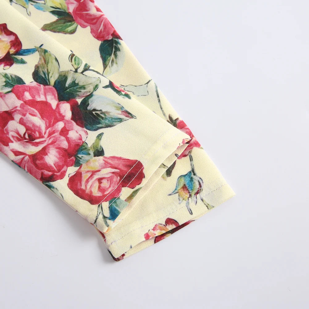 Kids Dress Floral Princess Girl Dress Spring Casual Autumn Kids Clothing