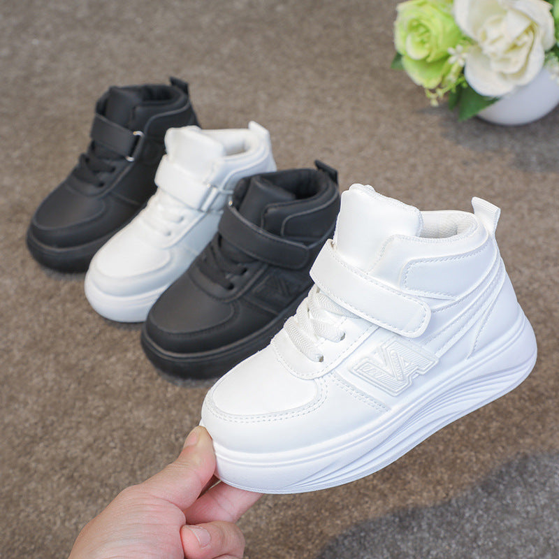 Barnesko - Svart Høy Sneakers